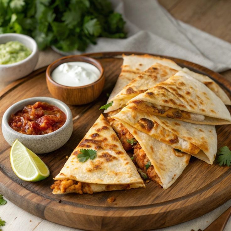 Quesadilla de cerdo